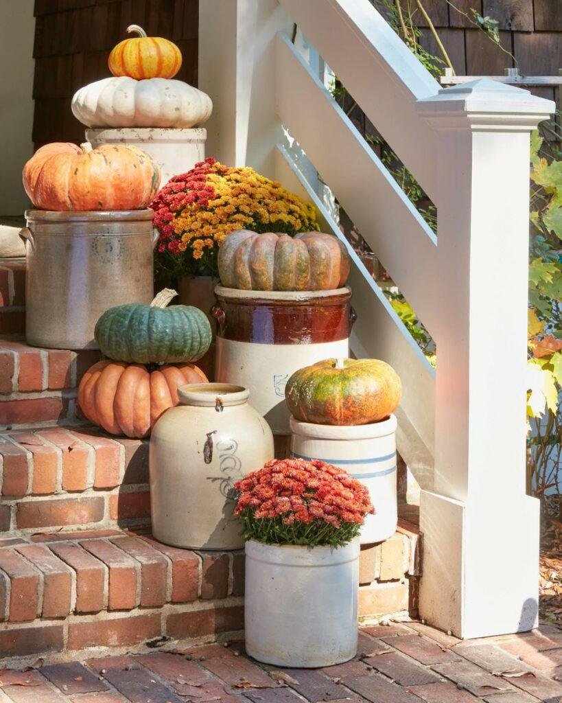 Des idées de décoration de porte pour Halloween