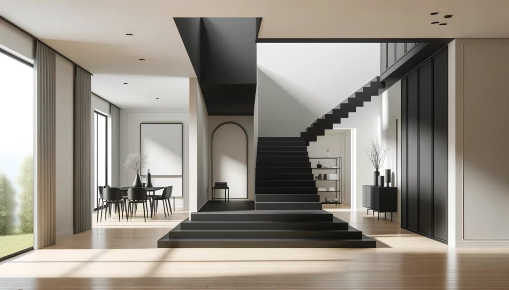 L'escalier noir bonne ou mauvaise astuce déco