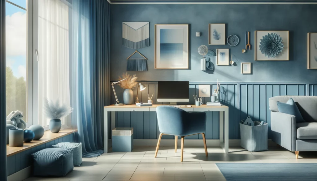 Soyez créatif avec la couleur de votre bureau à domicile