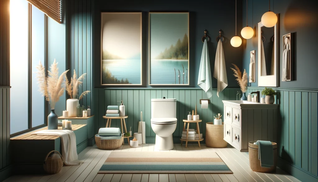 Comment embellir vos toilettes avec de la peinture