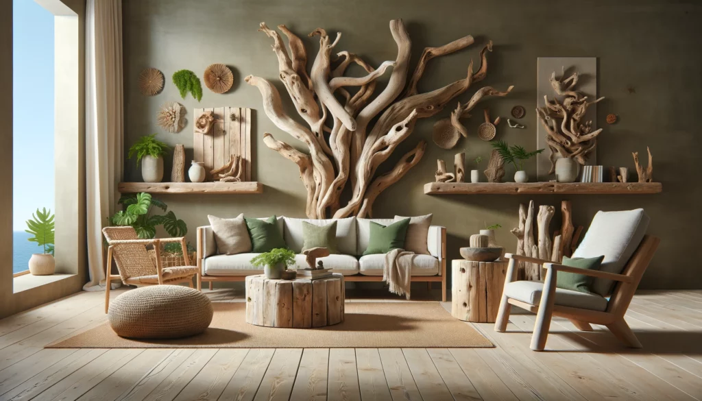 Qu'est-ce que la décoration avec du bois flotté