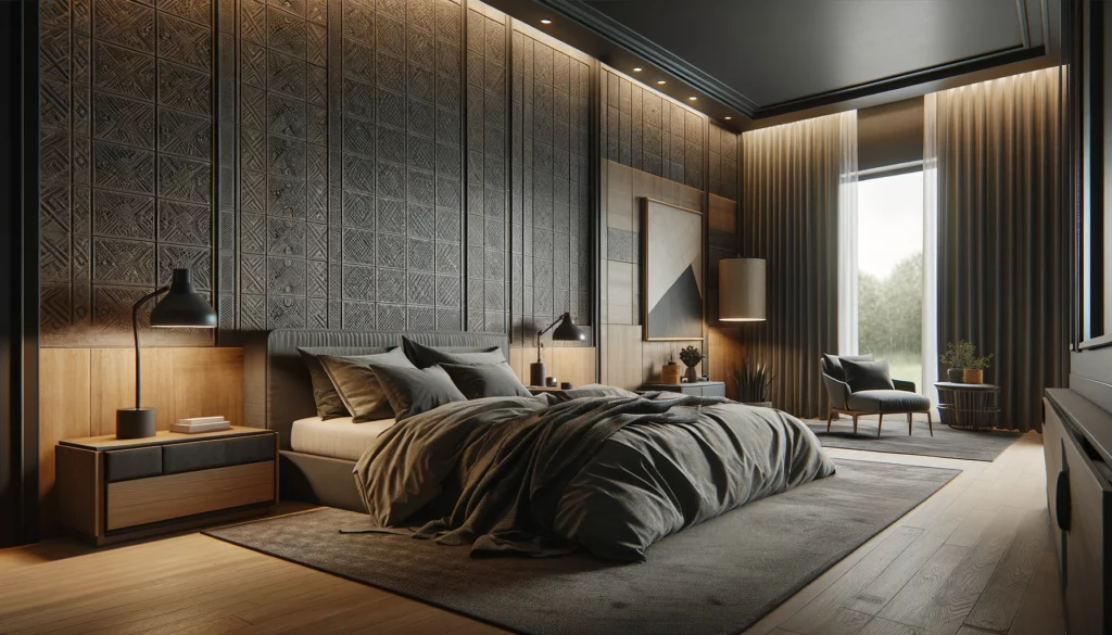 Papier peint pour une chambre masculine
