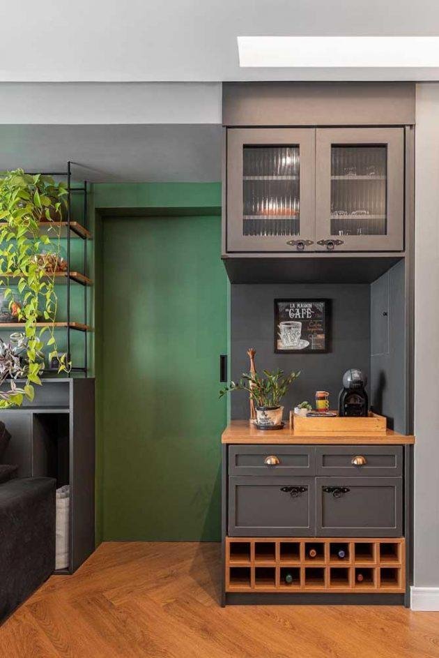 Décidez de ce que vous utiliserez avant d'aménager un petit coin café à la maison