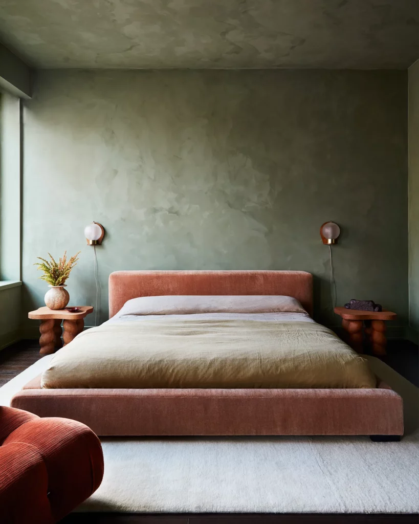 Créez une atmosphère relaxante dans une chambre