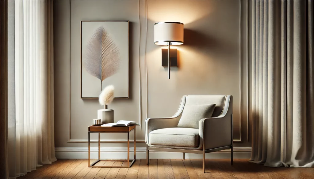 Des appliques murales pour coin lecture et salon