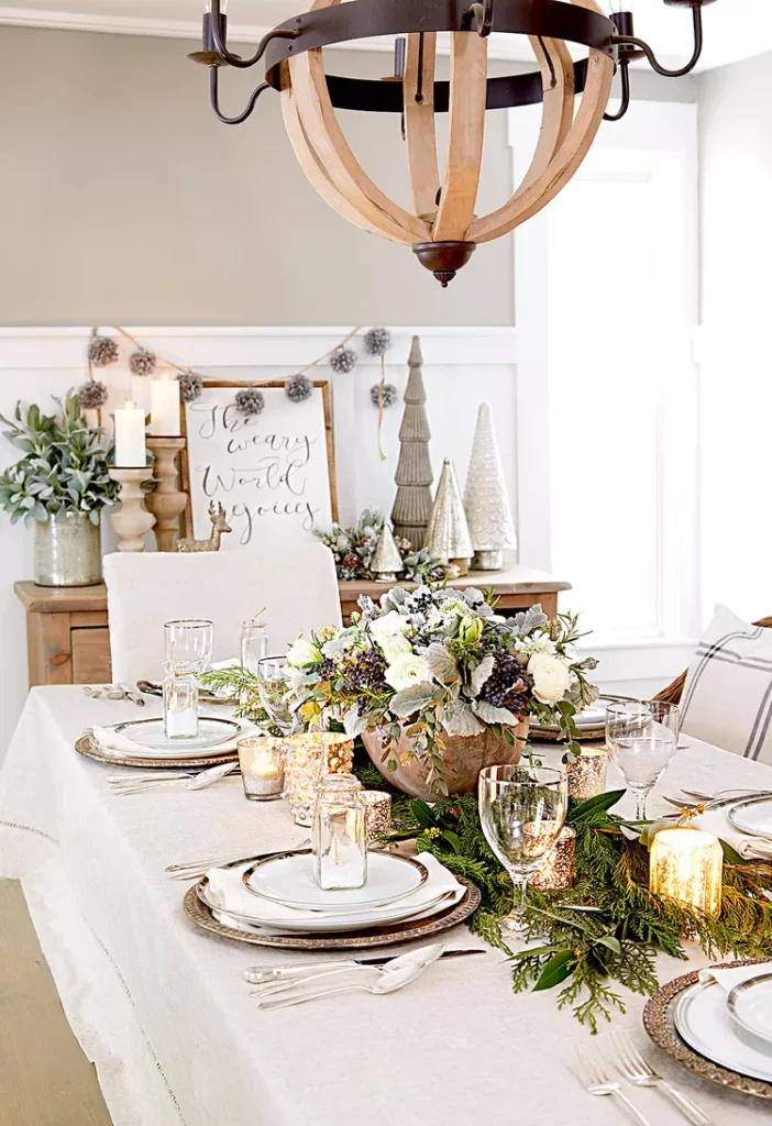 Les plus belles tables déco de Noël en 2024