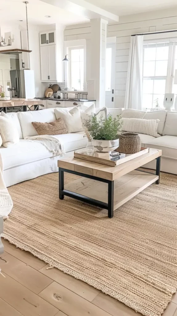 Aménagement créer un espace fonctionnel et accueillant grâce au style ferme moderne