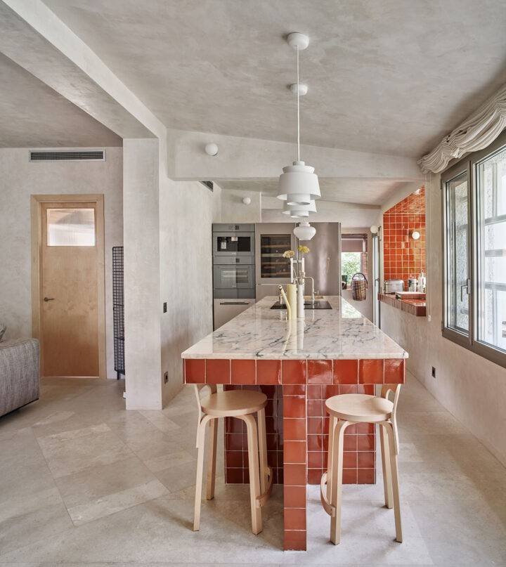 îlot de cuisine multifonctionnel