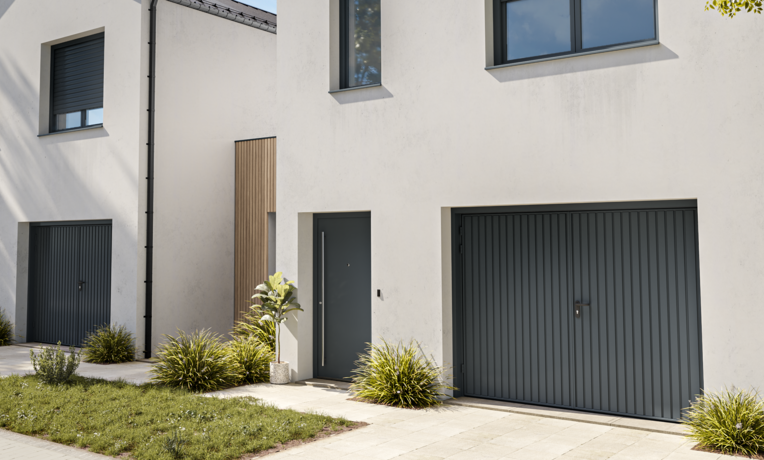 porte de garage battante