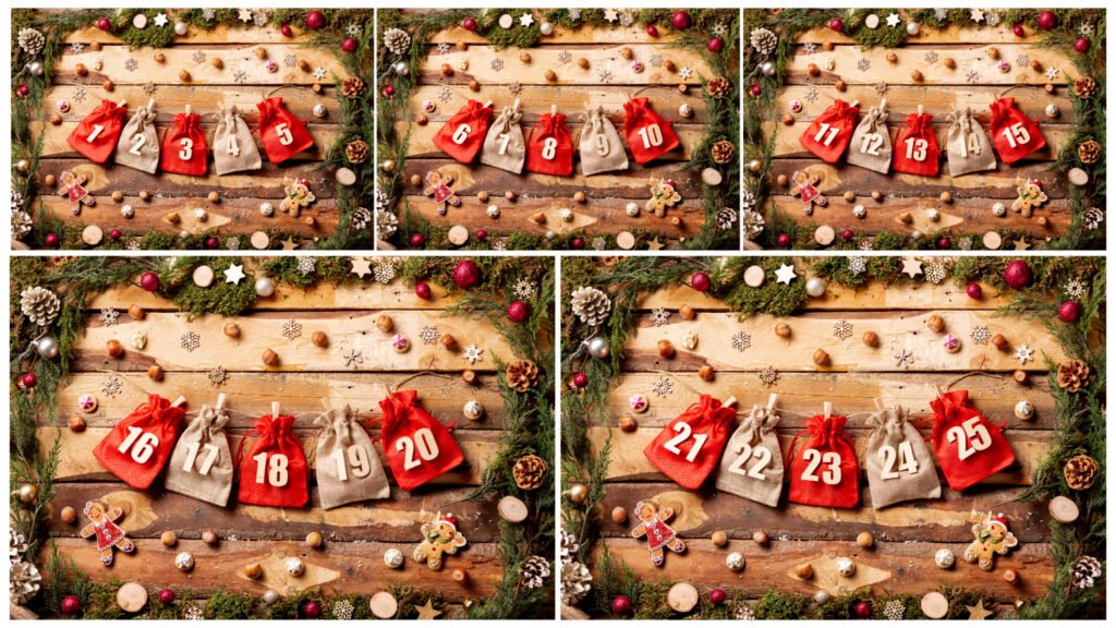 calendrier Avent DIY écologique et réutilisable