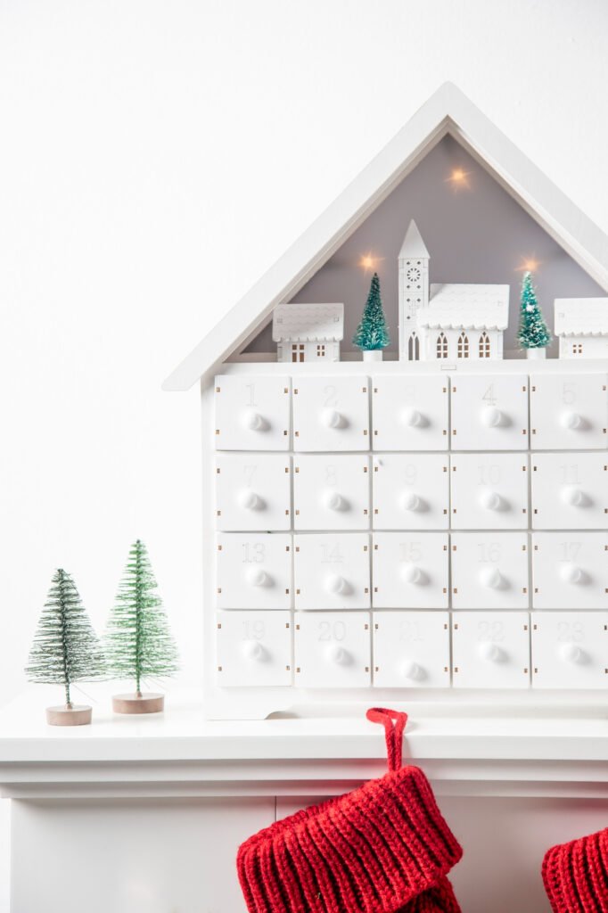 calendrier de Noel DIY luxe