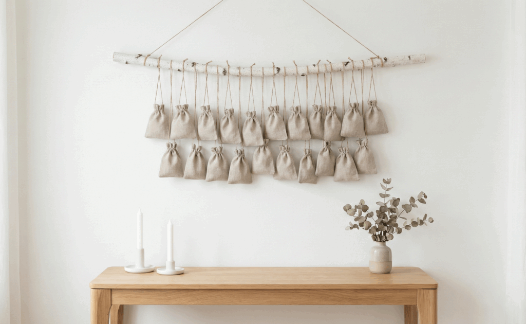 calendrier des adeptes de l'hygge et du less is more