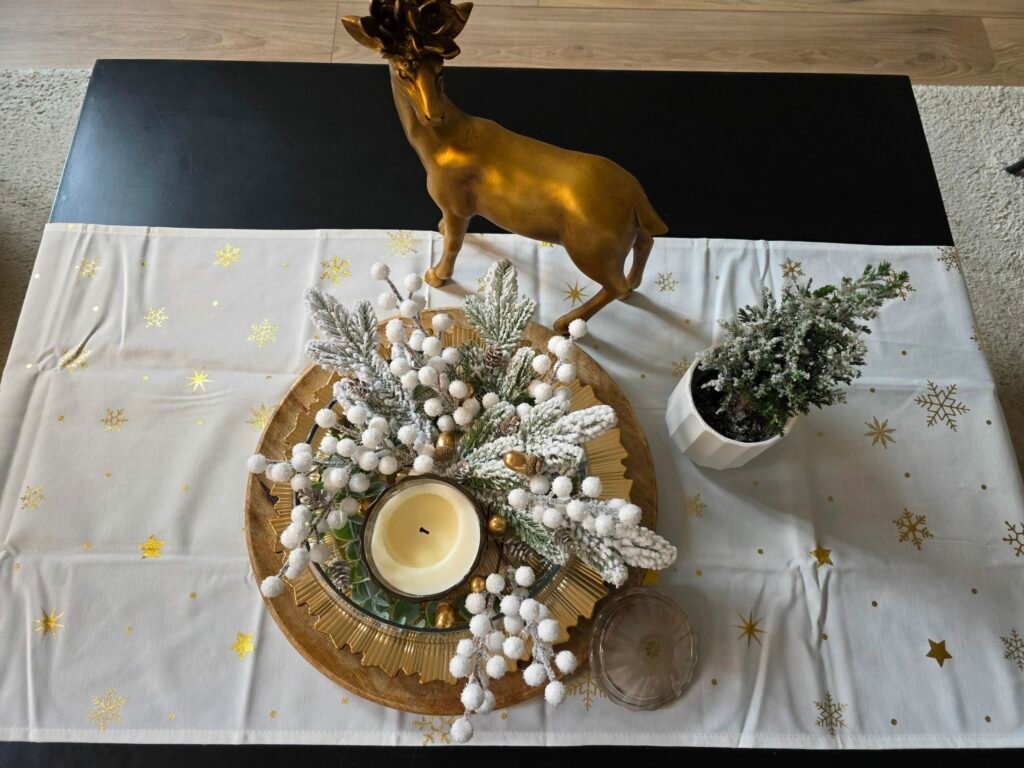 Couronne de noel centre de table Couronne de noel centre de table