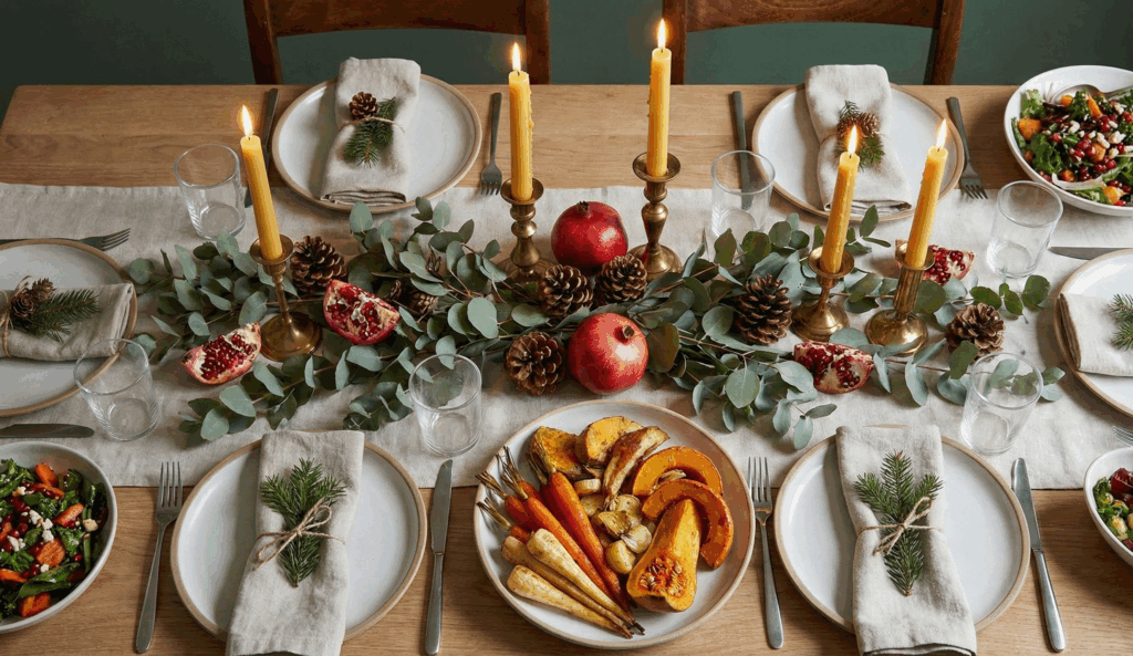 Le repas de Noël réduire de 65% l'impact avec 3 changements