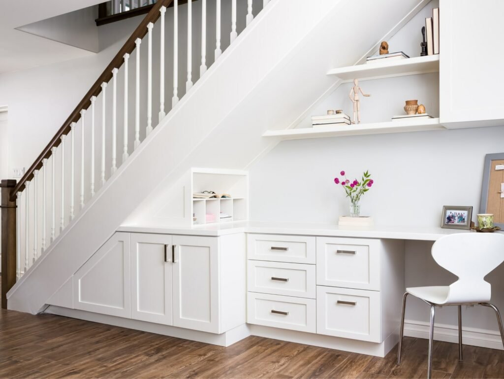 coin bureau sous escalier