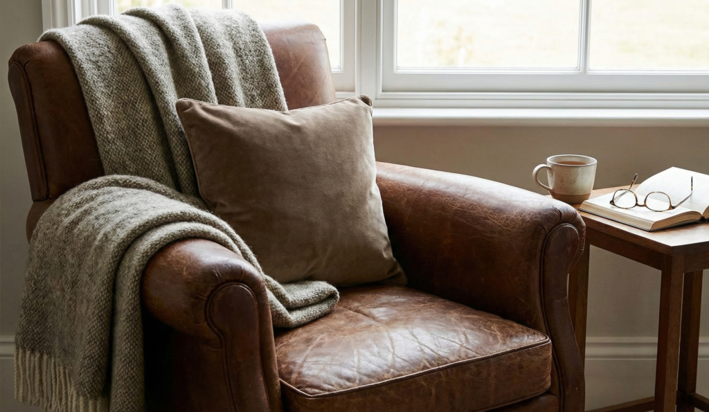 Le fauteuil de lecture le coin cocooning
