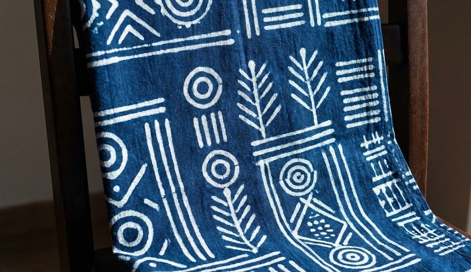 Tissu Adire du Nigeria Tissu Adire du Nigeria