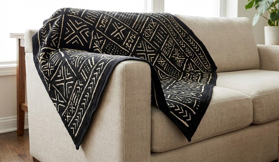 Tissu Mud Cloth du Mali Tissu Mud Cloth du Mali
