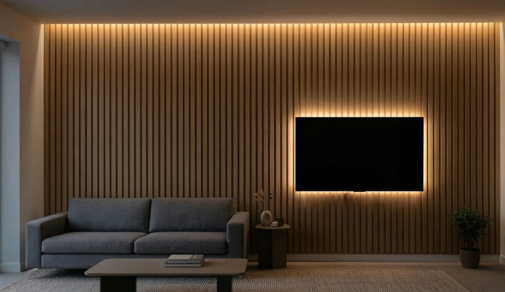 Décoration murale en bois
